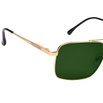 Women gold-toned sunglass