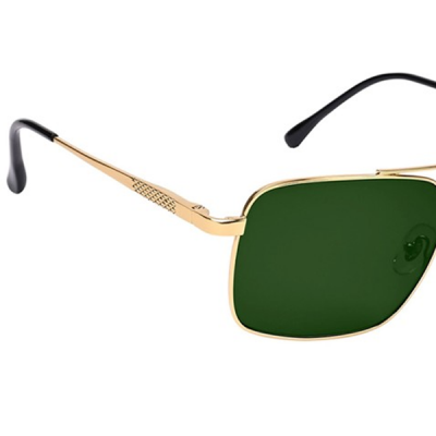 Women gold-toned sunglass